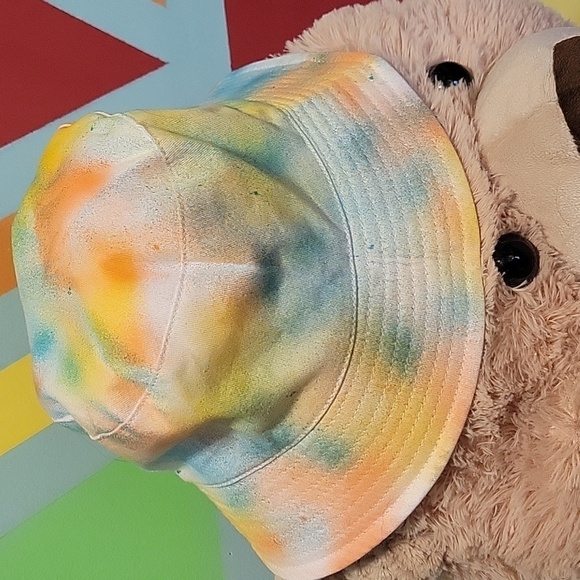 New Handmade Trippy Bucket Hat, Schroom Patch, and Tie Dye One size - Picture 4 of 11